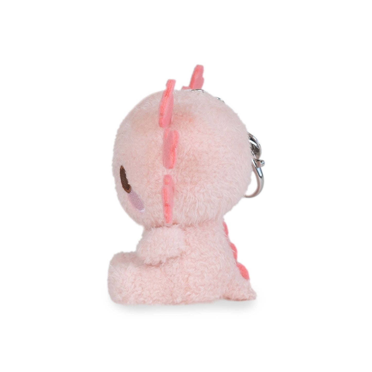Mini Lottie Keychain (Cute Kawaii Pink Axolotl Plush Clip)