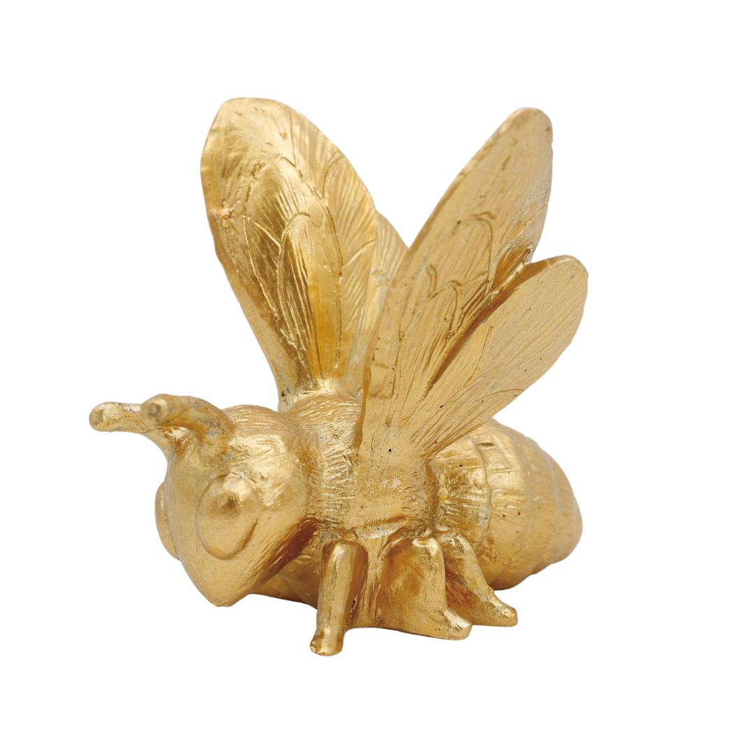 Transpac Res Gold Bee Decor Spring Home Décor