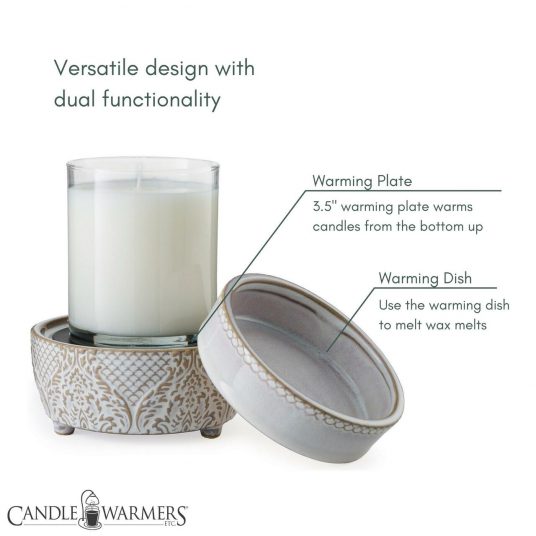 Wooden Pedestal 2-In-1 Classic Warmer