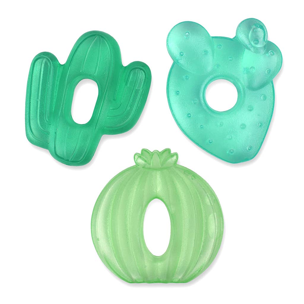 *NEW OPTION* Cutie Coolers™ Water Filled Teethers (3-pack): Silly Foods