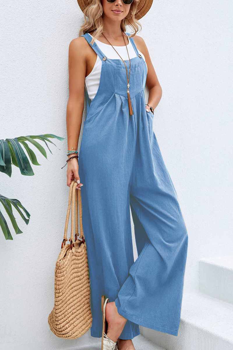 CWSJS1137_CASUAL SOLID COLOR SLEEVELESS SUSPENDERS: Orange / (L) 1