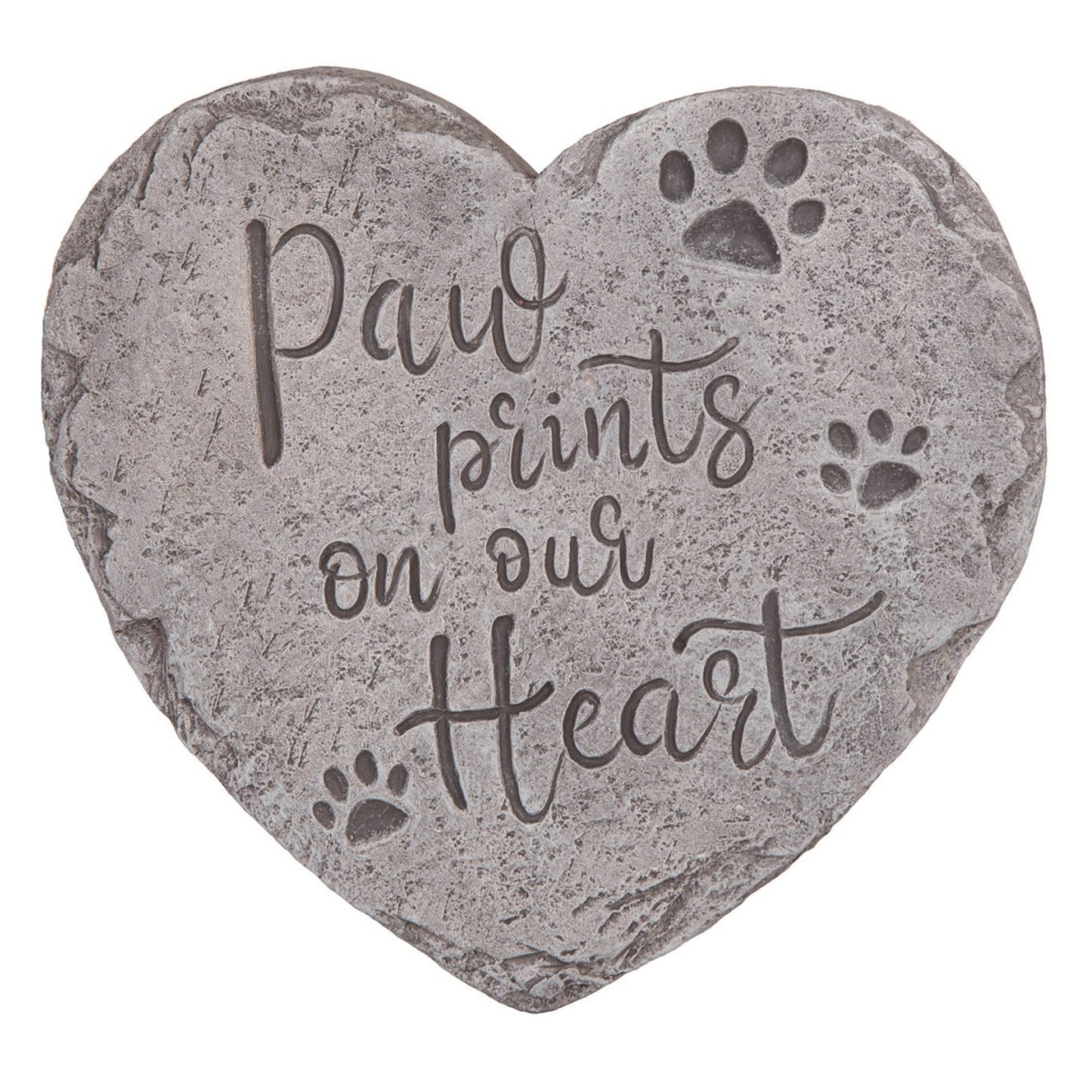SALE Stone 9.75" Gray Spring Pet Memorial Stepping Stone