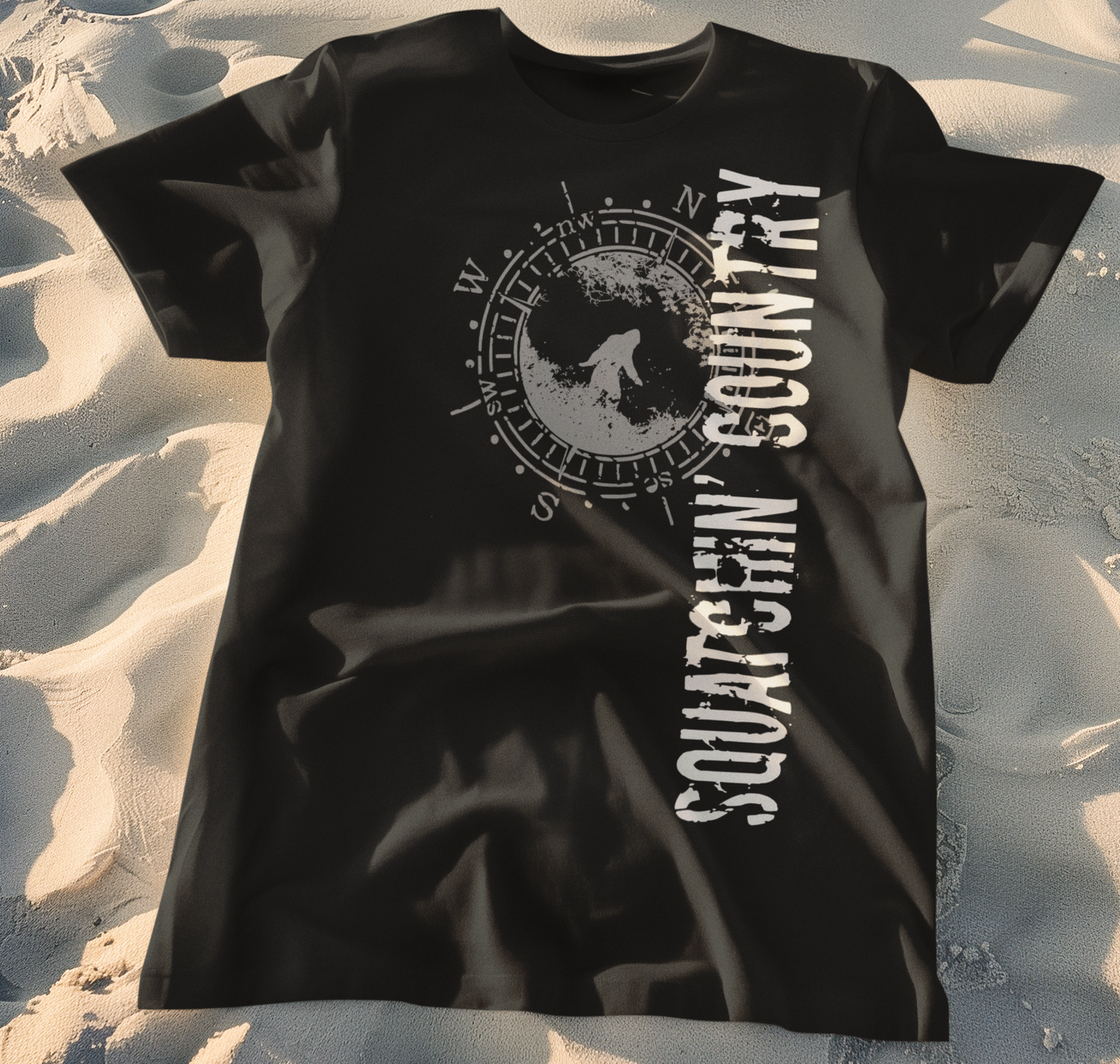 Squatchin' Country designer shirt: Navy / Sm