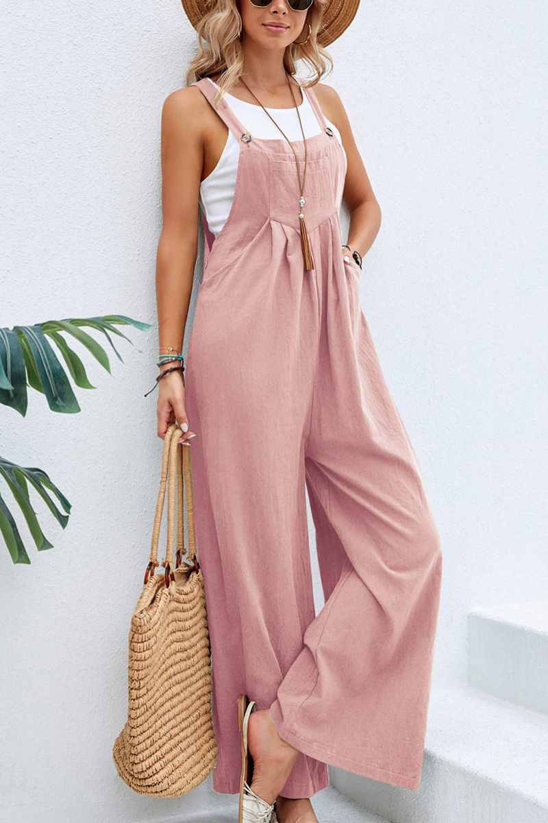 CWSJS1137_CASUAL SOLID COLOR SLEEVELESS SUSPENDERS: Orange / (XL) 1