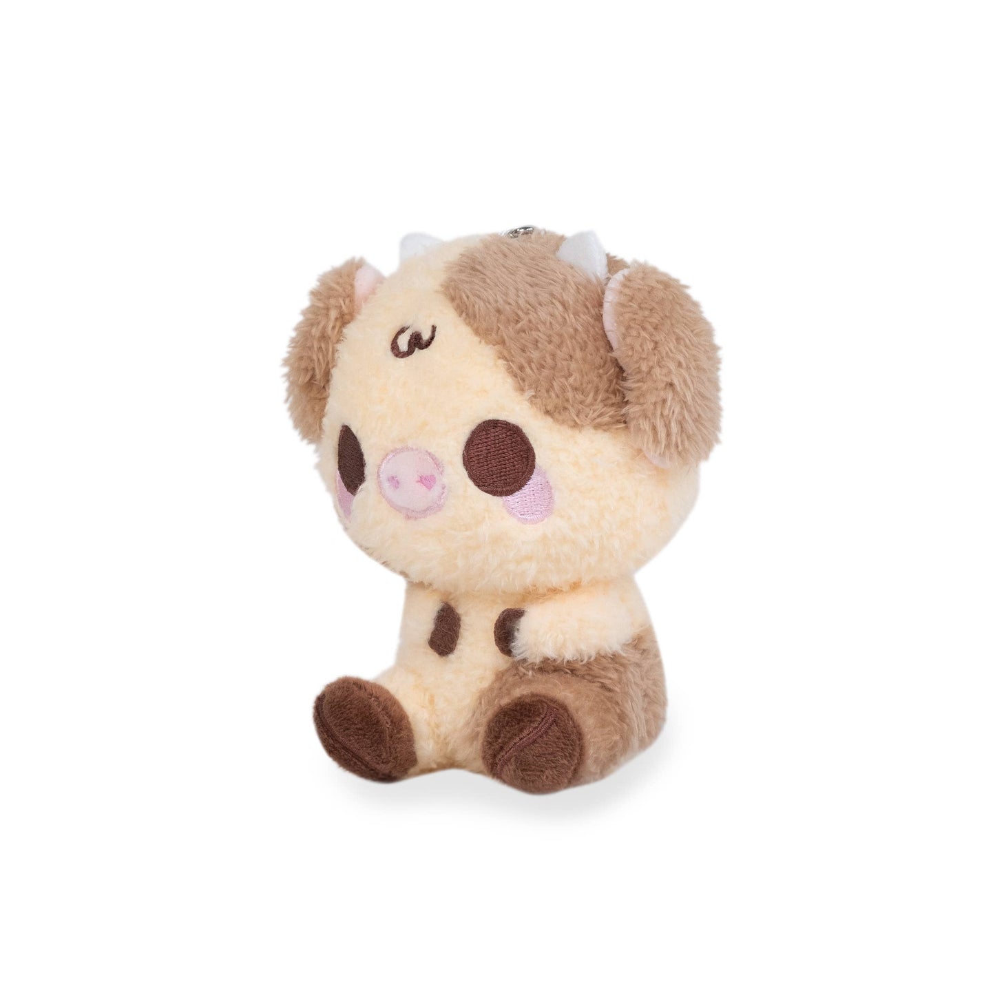 Mini Moocha Keychain (Cute Kawaii Soft Pastel Cow Plush)