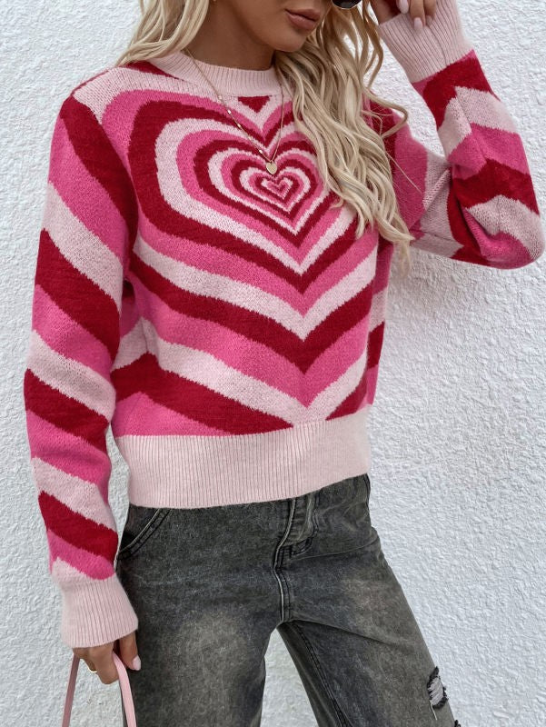 Valentines Heart Sweater shopfourseasonsonline