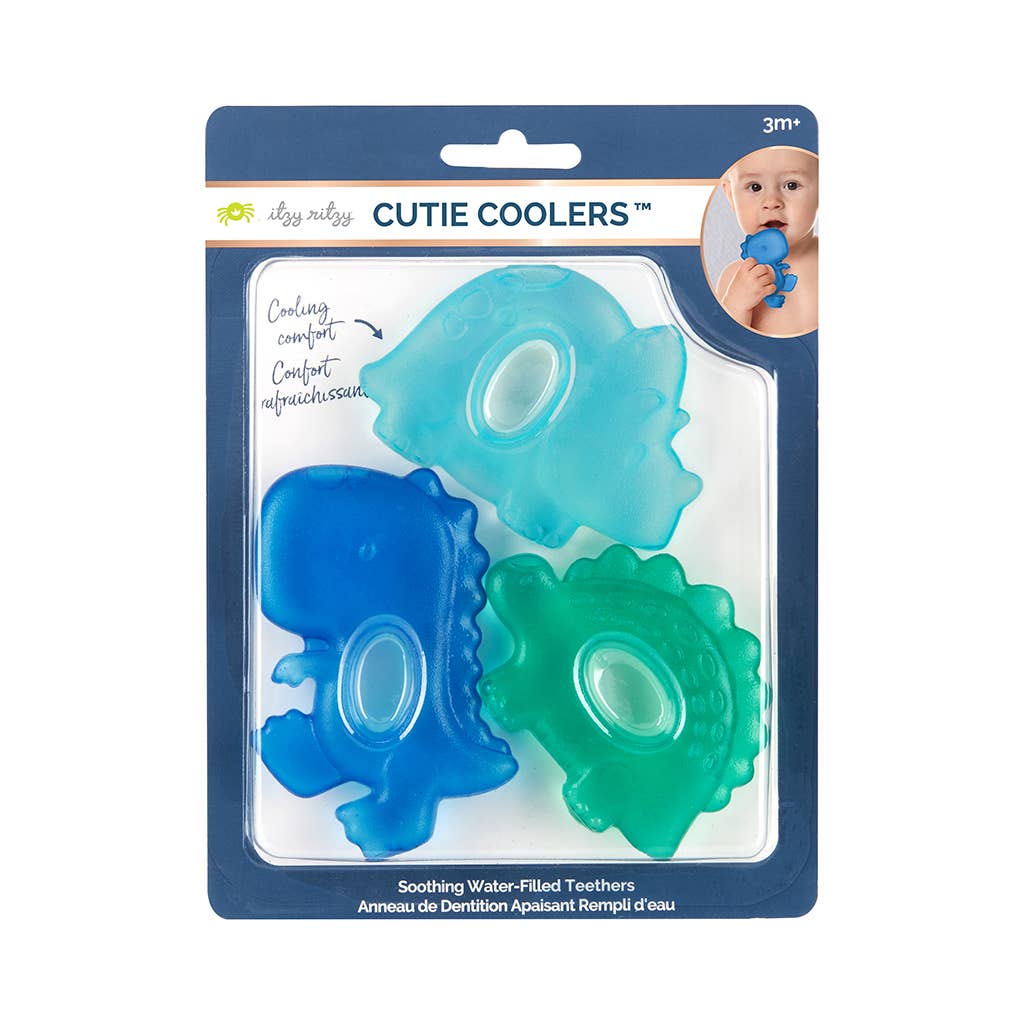 *NEW OPTION* Cutie Coolers™ Water Filled Teethers (3-pack): Silly Foods