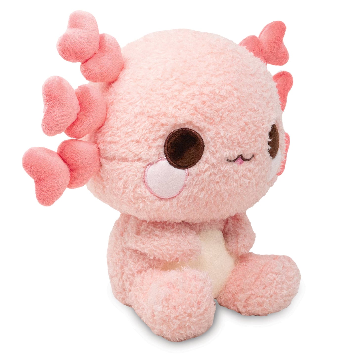 Lottie the Lovely Axolotl (Soft Cute Fluffy Kawaii Plushie)