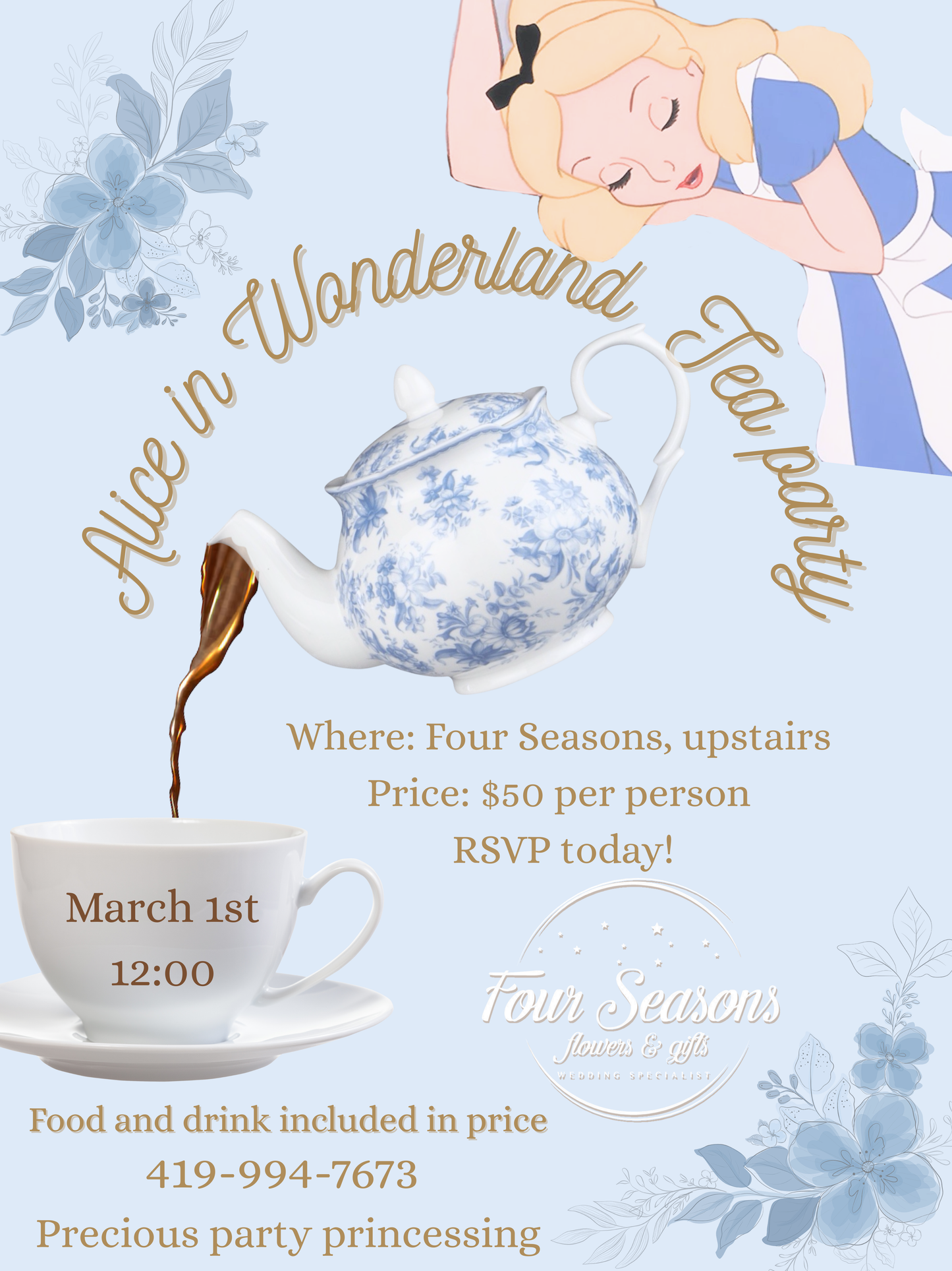 Alice in Wonderland Tea Party