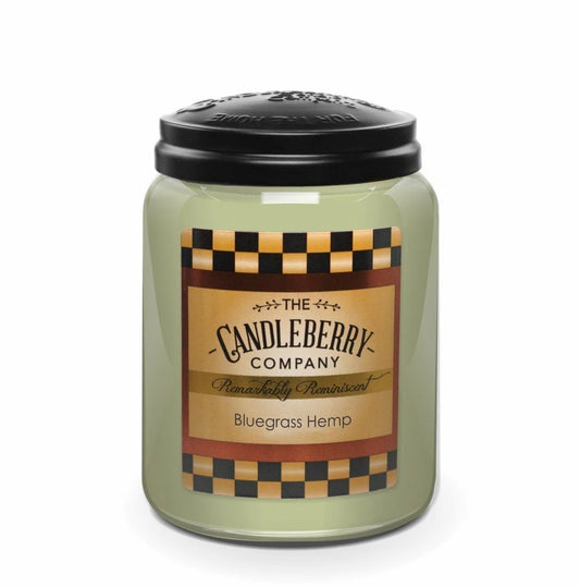 Bluegrass Hemp - Large Jar Candle