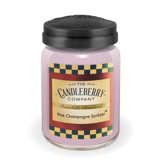 Pink Champagne Spritzer - Large Jar Candle