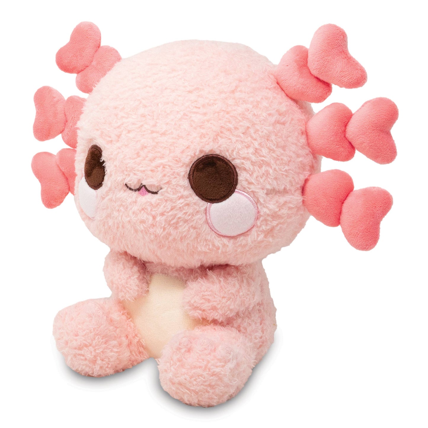 Lottie the Lovely Axolotl (Soft Cute Fluffy Kawaii Plushie)