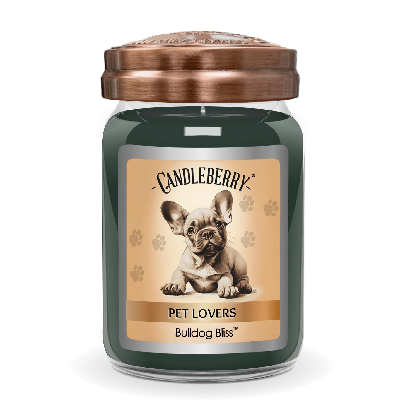 Bulldog Bliss - Large Jar Candle