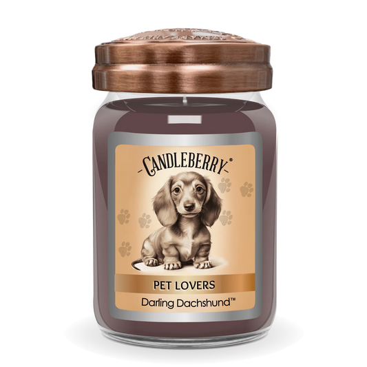 Darling Dachshund - Large Jar Candle