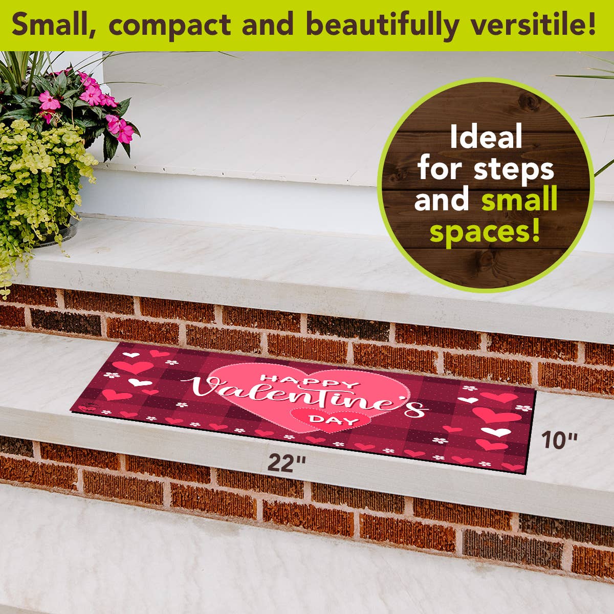 Happy Valentine's Day Mini Mat