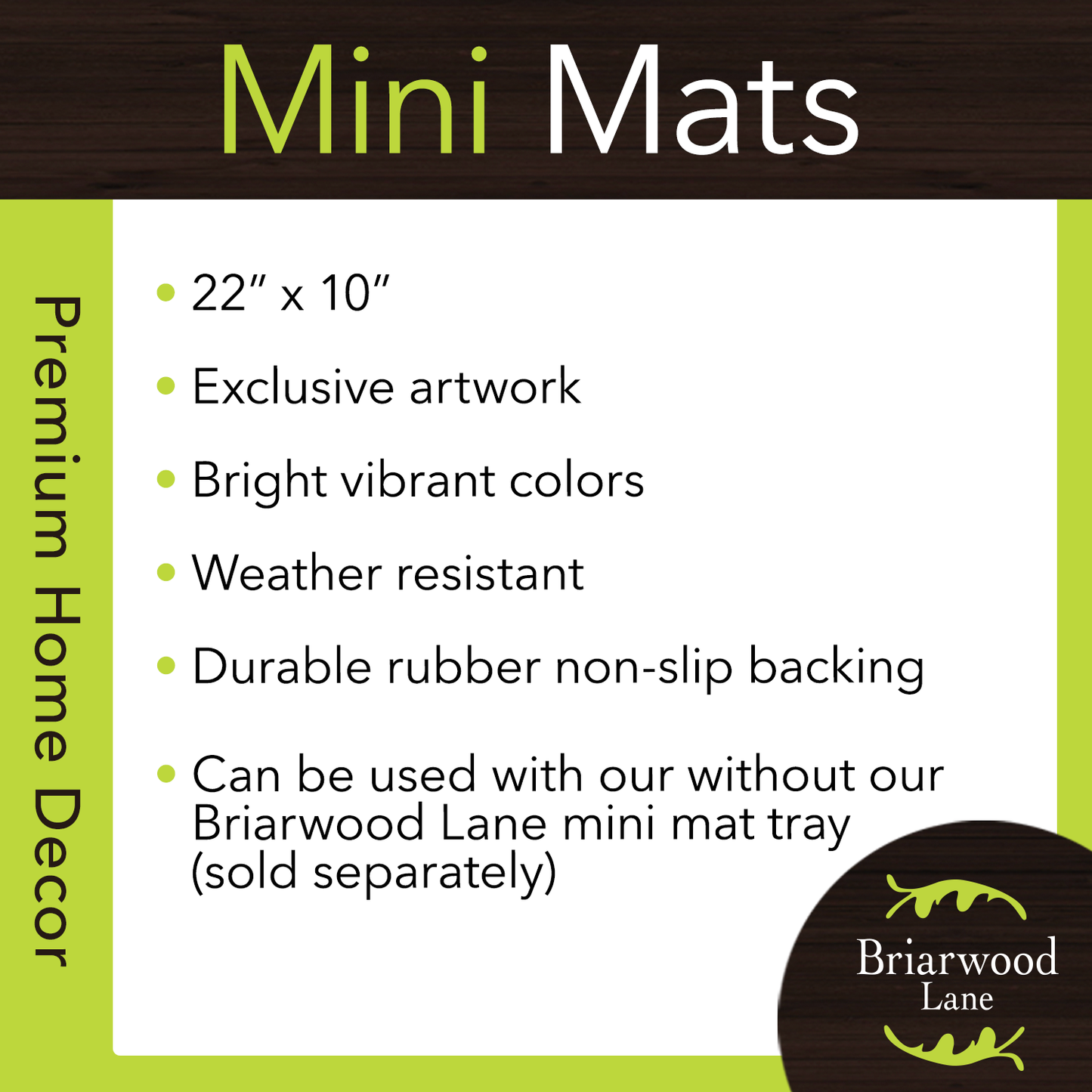 Bunny Family Mini Mat