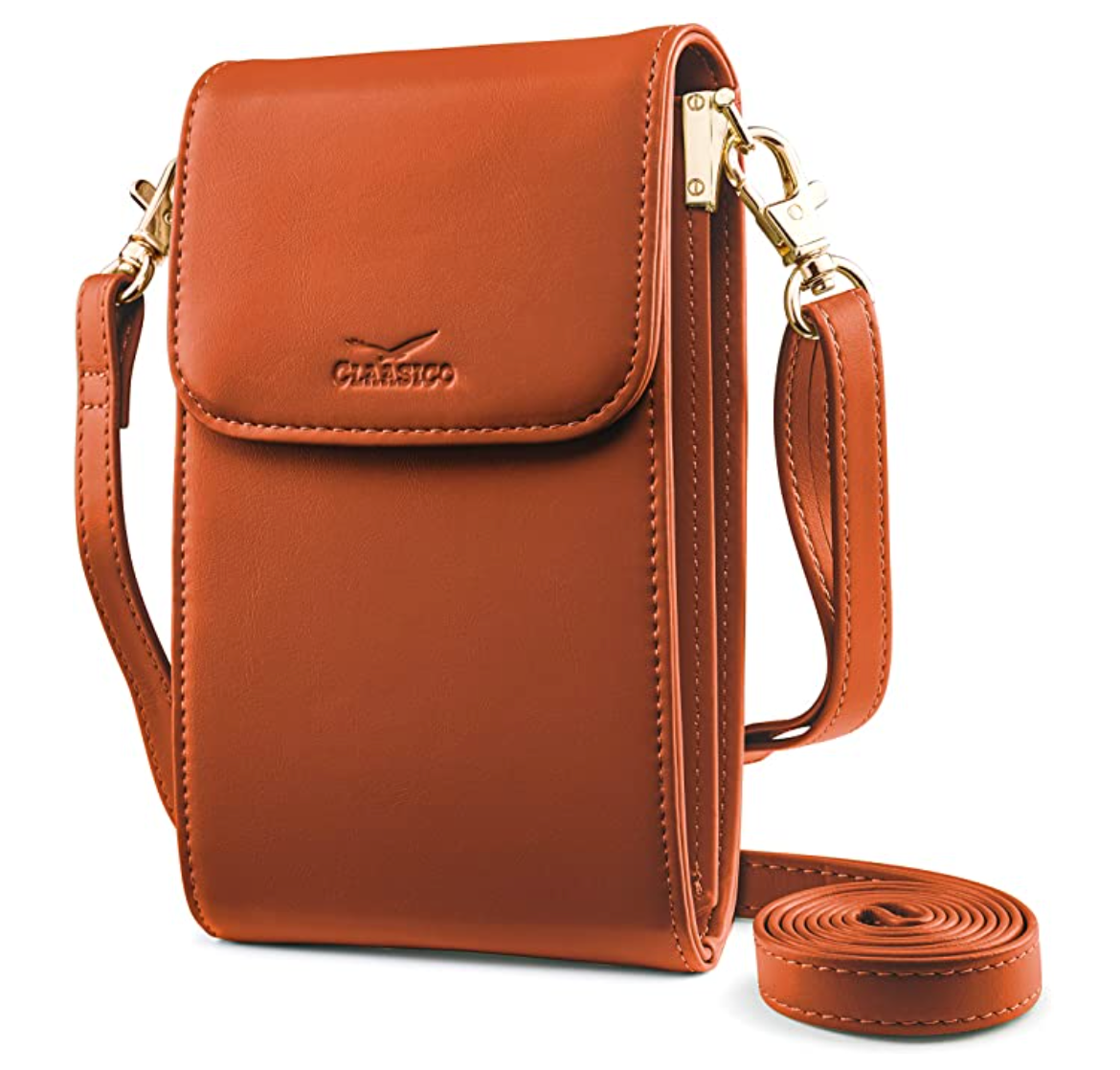 Crossbody Phone Wallet - Sleek and Compact Design: Nevy Blue