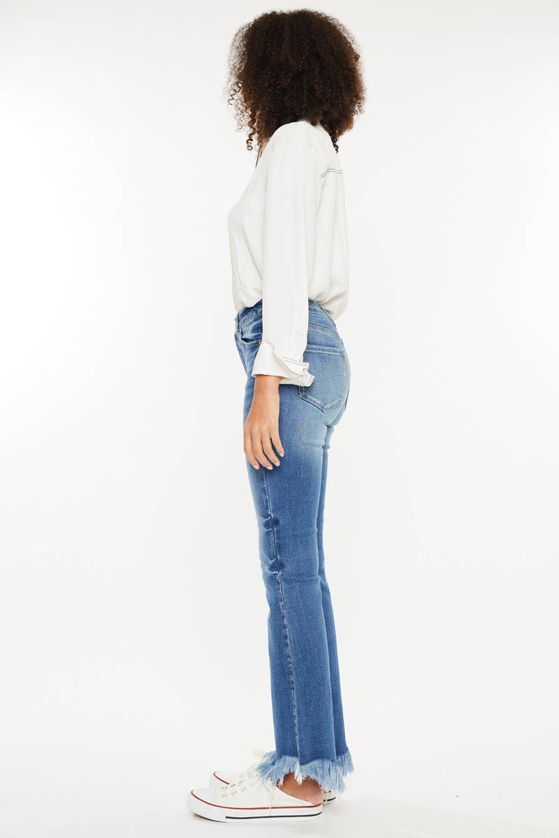 OPEN PACK HIGH RISE BOOTCUT JEANS-KC70048M: MEDIUM / 11/29