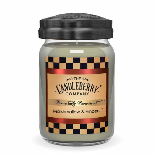 Marshmallow & Embers™, Large Jar Candle