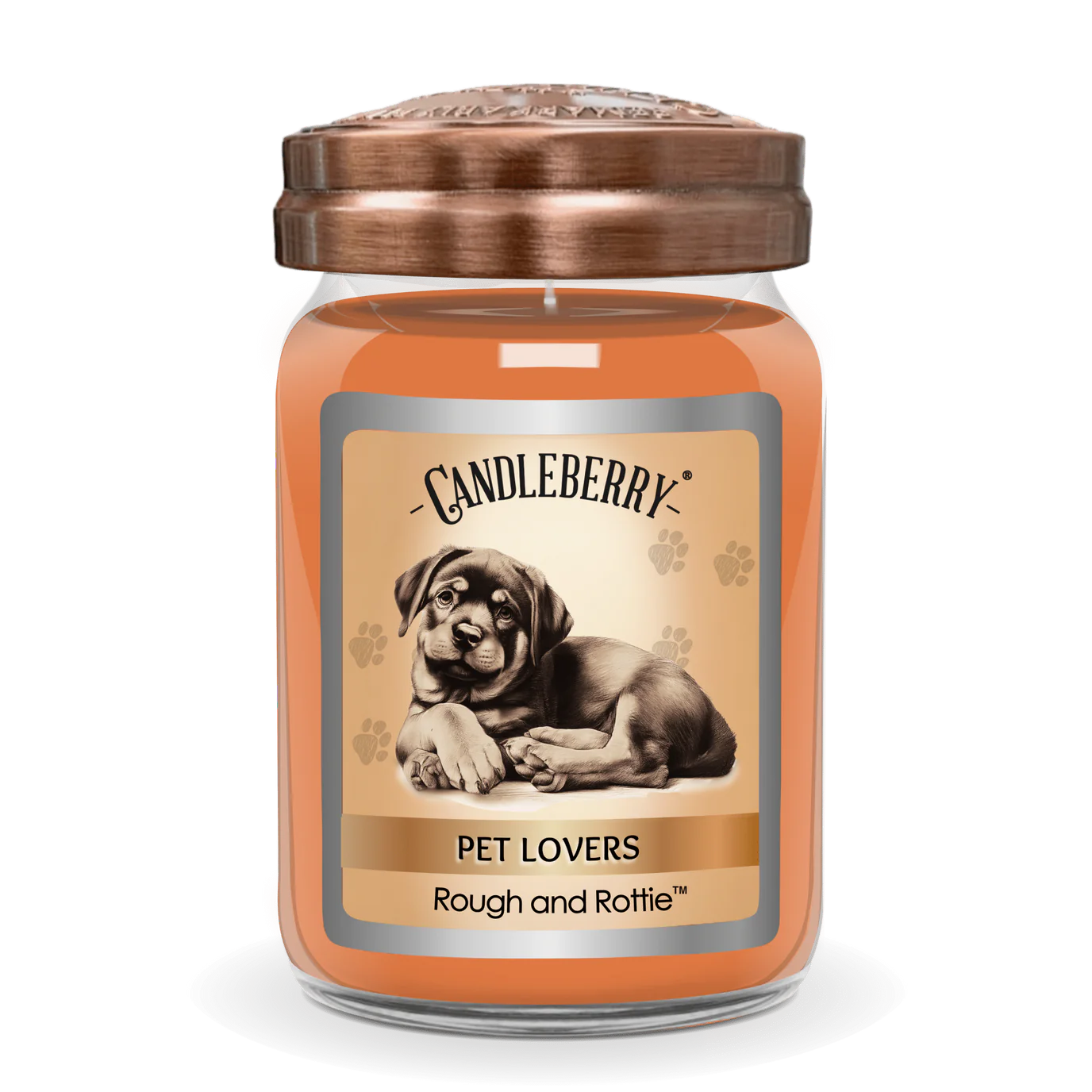 Rough and Rottie - Large Jar Candle