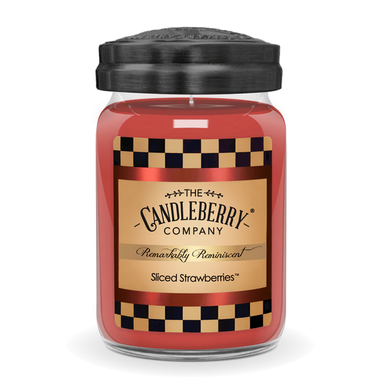 Sliced Strawberries™, Large Jar Candle