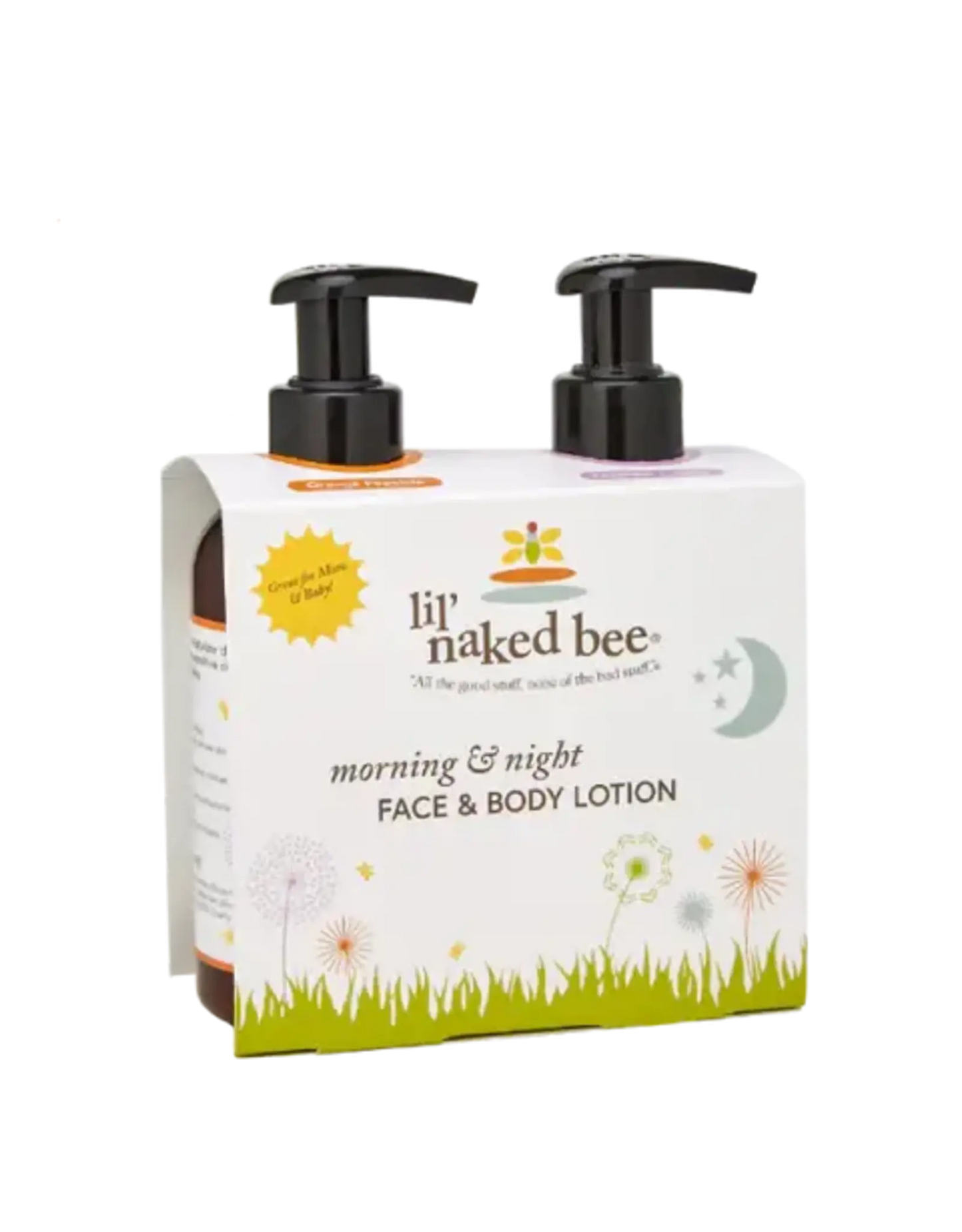 Lil' Naked Bee - Morning & Night Lotion Gift Set