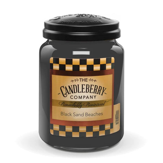 Candleberry Black Sand Beaches Large Jar Candle