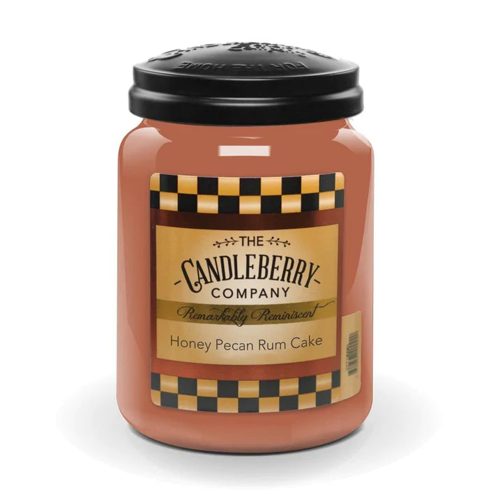 Honey Pecan Rum Cake Large Jar Candle