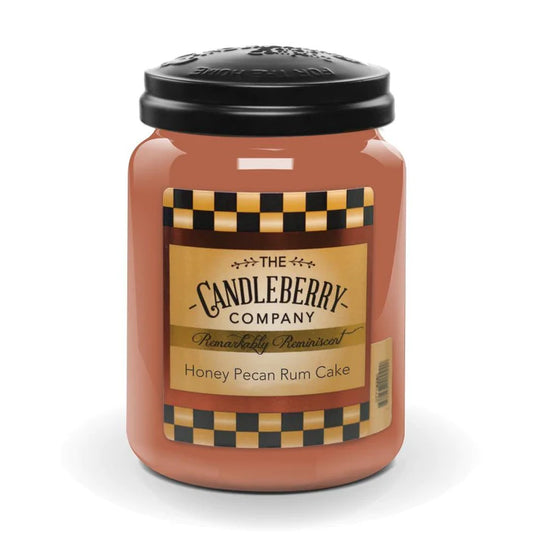 Honey Pecan Rum Cake Large Jar Candle