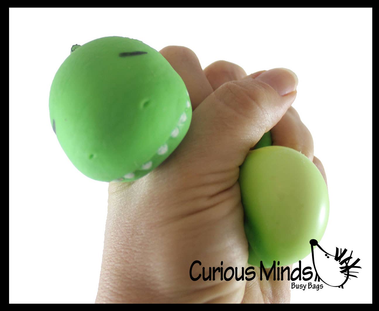 1 Dinosaur Soft Cream Doh Filled Stress Ball - Squishy Gooe