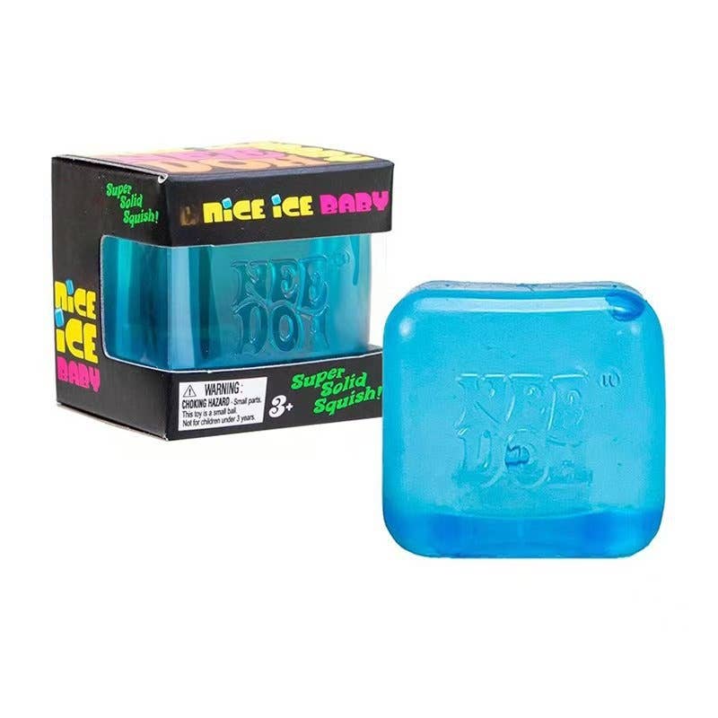 Stress Relief Toys in Box Squeeze Fidget Toy Not From Needoh: Blue cube / 1 pc