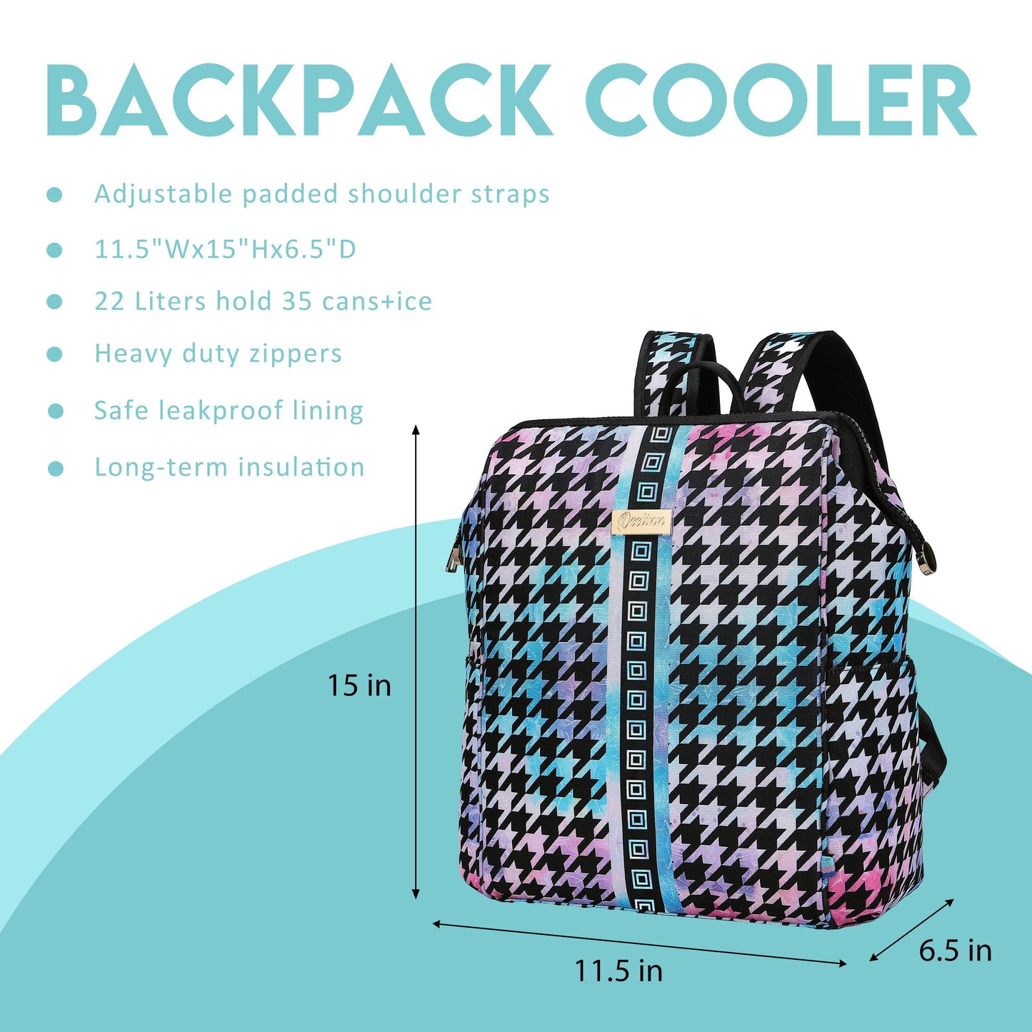 OEELINN Outdoor Adventure Backpack Cooler with Big Foot Design