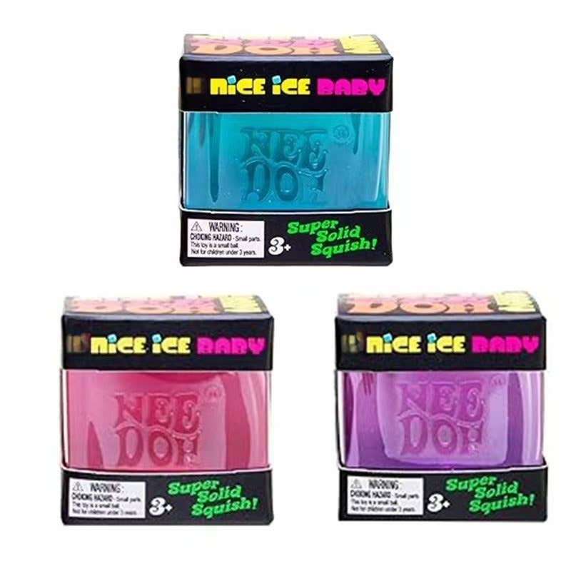 Stress Relief Toys in Box Squeeze Fidget Toy Not From Needoh: Pink cube / 1 pc