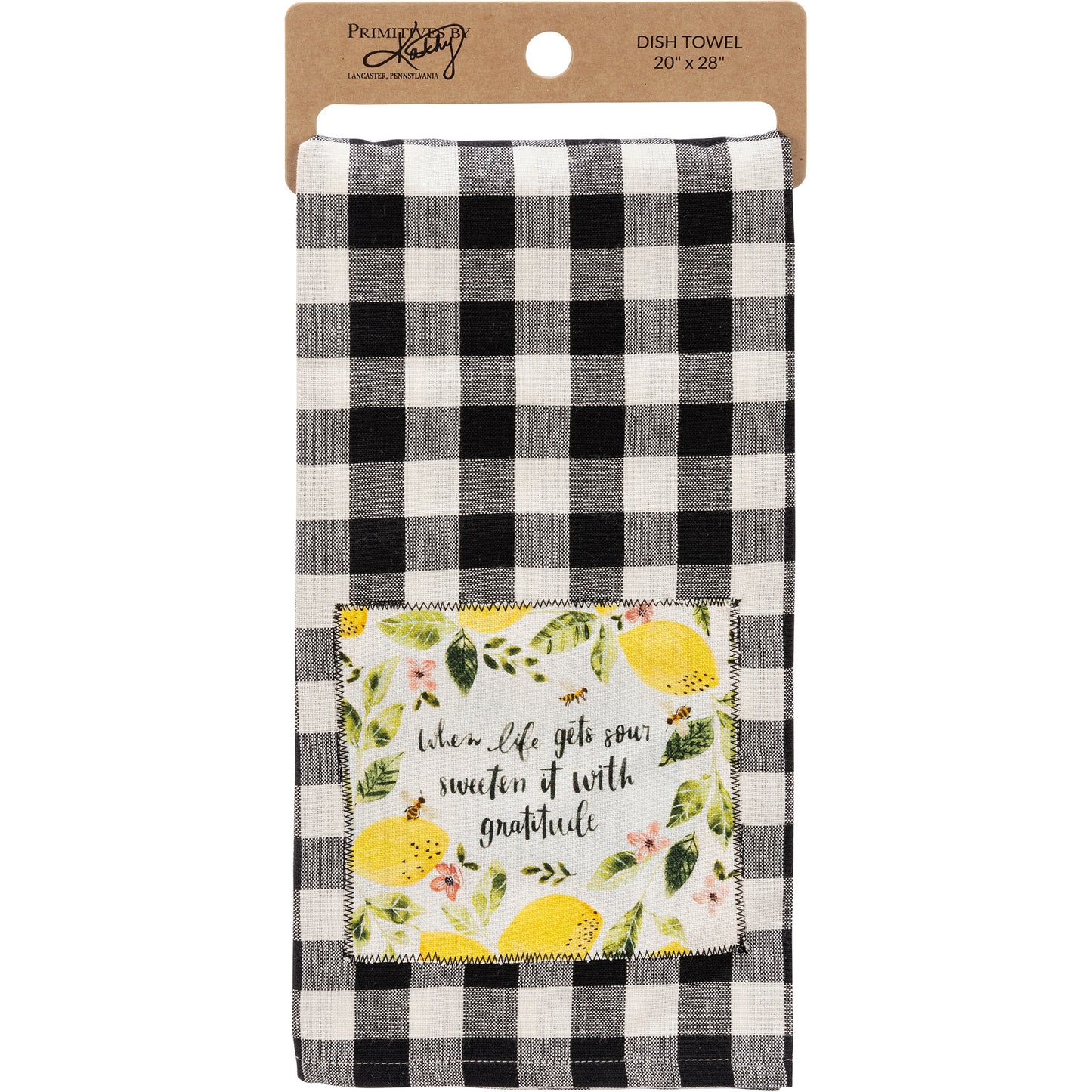 Sweeten It With Gratitude Kitchen Towel