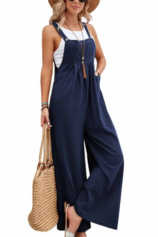 CWSJS1137_CASUAL SOLID COLOR SLEEVELESS SUSPENDERS: DARKBLUE / (S) 1