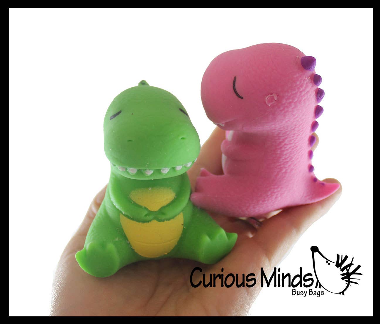 1 Dinosaur Soft Cream Doh Filled Stress Ball - Squishy Gooe
