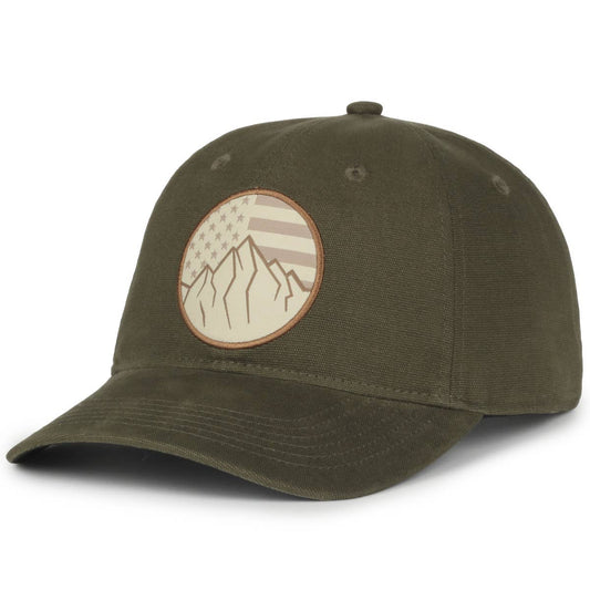 Mountain Flag Patch Cap