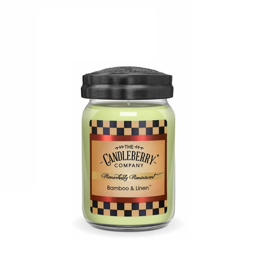 Bamboo & Linen™, Large Jar Candle