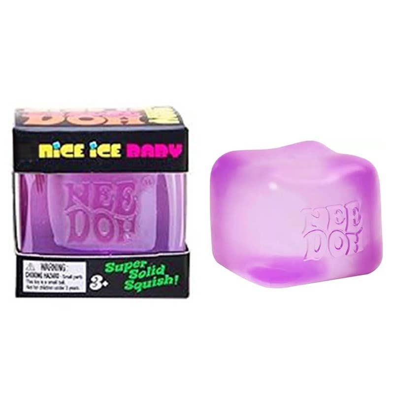 Stress Relief Toys in Box Squeeze Fidget Toy Not From Needoh: Purple cube / 1 pc