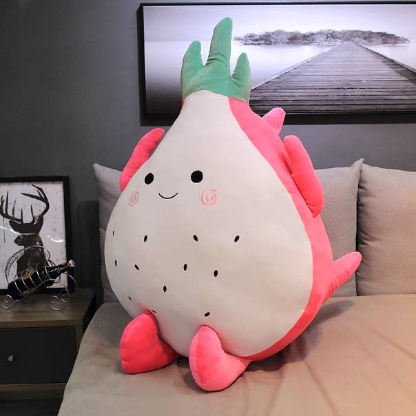 10-16" Dragon Fruit Plush: 10 inch