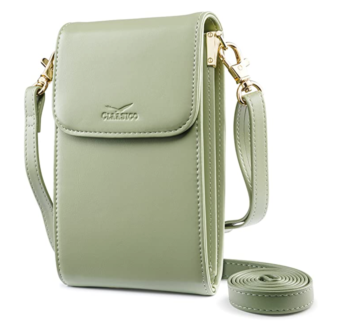 Crossbody Phone Wallet - Sleek and Compact Design: Nevy Blue