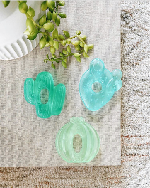 *NEW OPTION* Cutie Coolers™ Water Filled Teethers (3-pack): Silly Foods