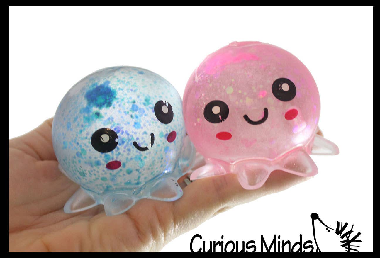 1 MYSTERY Octopus Sugar Ball - Syrup Molasses Thick Glue/Gel Stress
