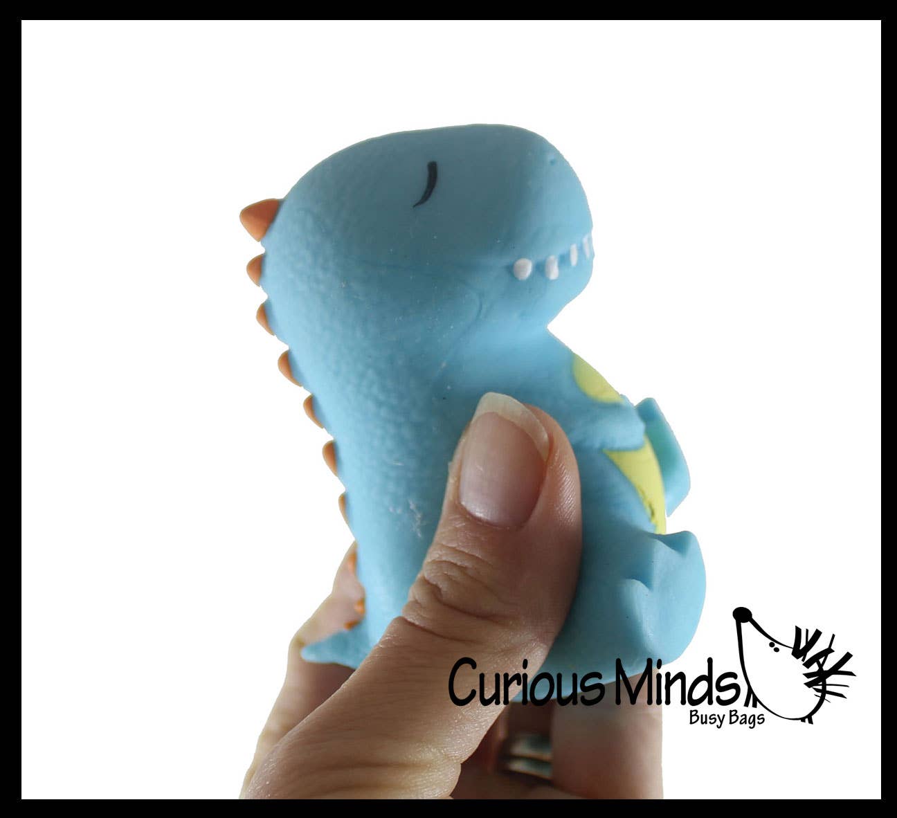 1 Dinosaur Soft Cream Doh Filled Stress Ball - Squishy Gooe