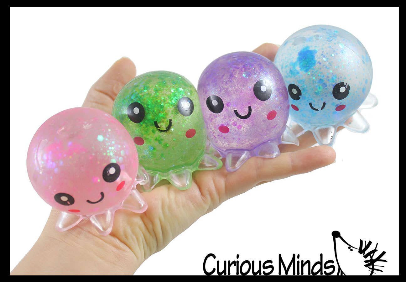 1 MYSTERY Octopus Sugar Ball - Syrup Molasses Thick Glue/Gel Stress
