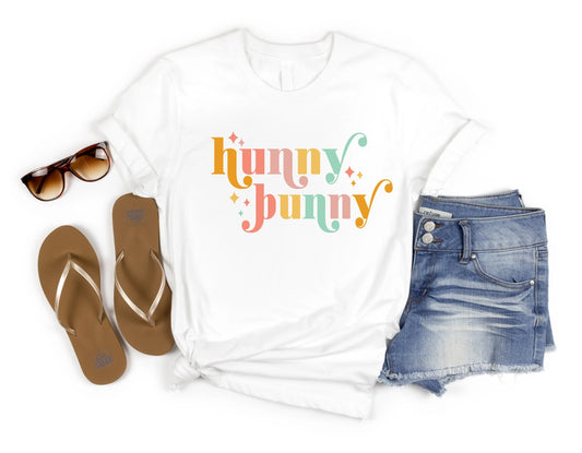 Honey Bunny Spring Easter Everyday Graphic Tee