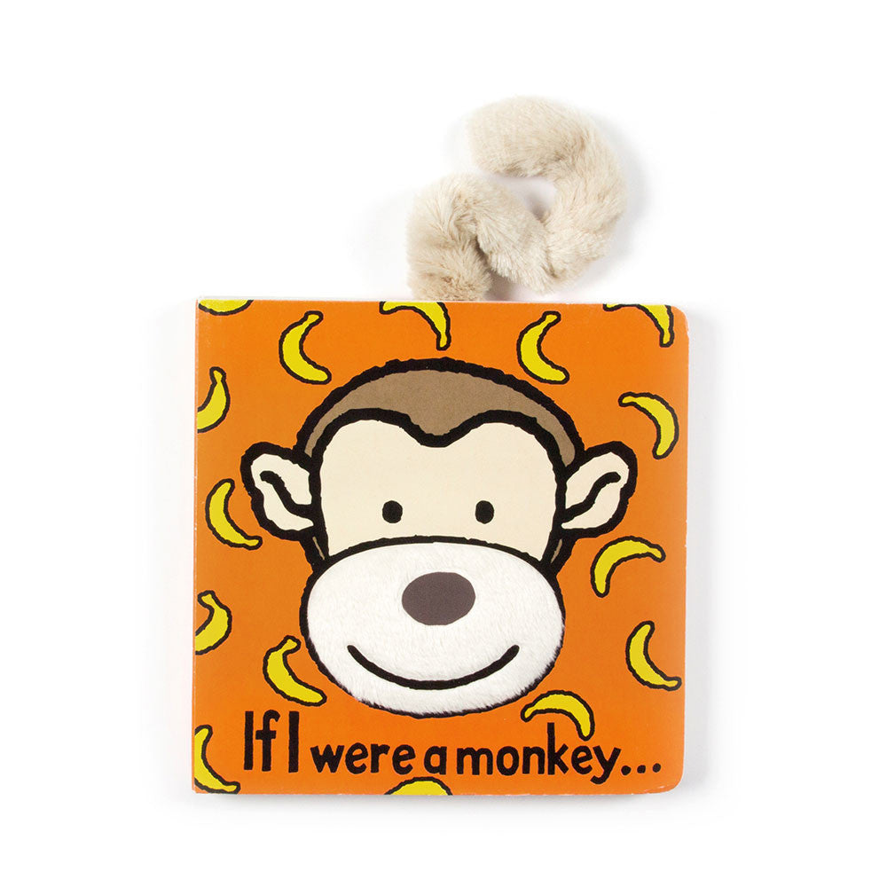 If I Were a Monkey Jellycat Board Book