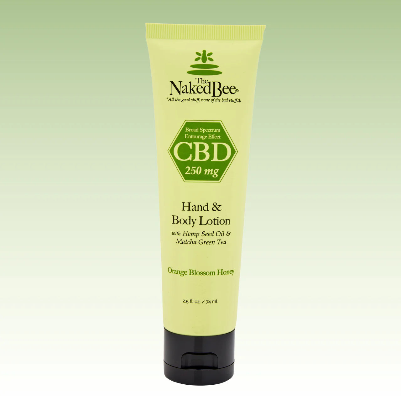 2.5 oz. Orange Blossom Honey 250 mg Broad Spectrum CBD Hand & Body Lotion