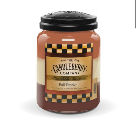 Fall Festival Large Jar Candle