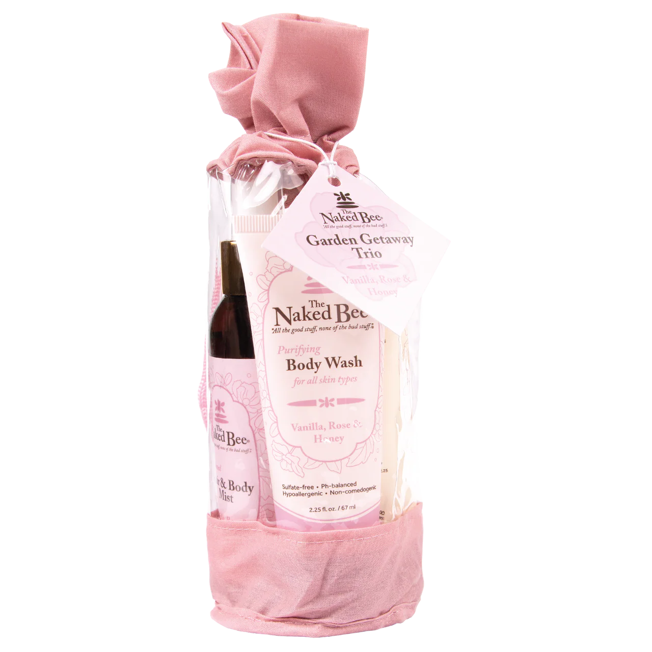 Vanilla, Rose & Honey Garden Getaway Trio